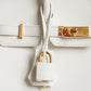 HERMÈS BIRKIN 25 RETOURNE SWIFT | NEW WHITE