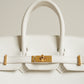 HERMÈS BIRKIN 25 RETOURNE SWIFT | NEW WHITE