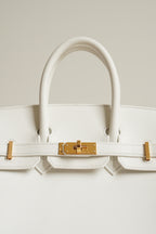 HERMÈS BIRKIN 25 RETOURNE SWIFT | NEW WHITE