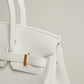 HERMÈS BIRKIN 25 RETOURNE SWIFT | NEW WHITE