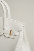 HERMÈS BIRKIN 25 RETOURNE SWIFT | NEW WHITE