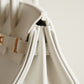 HERMÈS BIRKIN 25 RETOURNE SWIFT | NEW WHITE