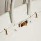 HERMÈS BIRKIN 25 RETOURNE SWIFT | NEW WHITE