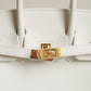 HERMÈS BIRKIN 25 RETOURNE SWIFT | NEW WHITE