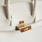 HERMÈS BIRKIN 25 RETOURNE SWIFT | NEW WHITE
