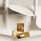 HERMÈS BIRKIN 25 RETOURNE SWIFT | NEW WHITE