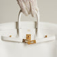 HERMÈS BIRKIN 25 RETOURNE SWIFT | NEW WHITE