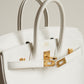 HERMÈS BIRKIN 25 RETOURNE SWIFT | NEW WHITE