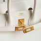 HERMÈS BIRKIN 25 RETOURNE SWIFT | NEW WHITE
