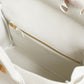 HERMÈS BIRKIN 25 RETOURNE SWIFT | NEW WHITE
