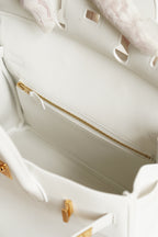 HERMÈS BIRKIN 25 RETOURNE SWIFT | NEW WHITE