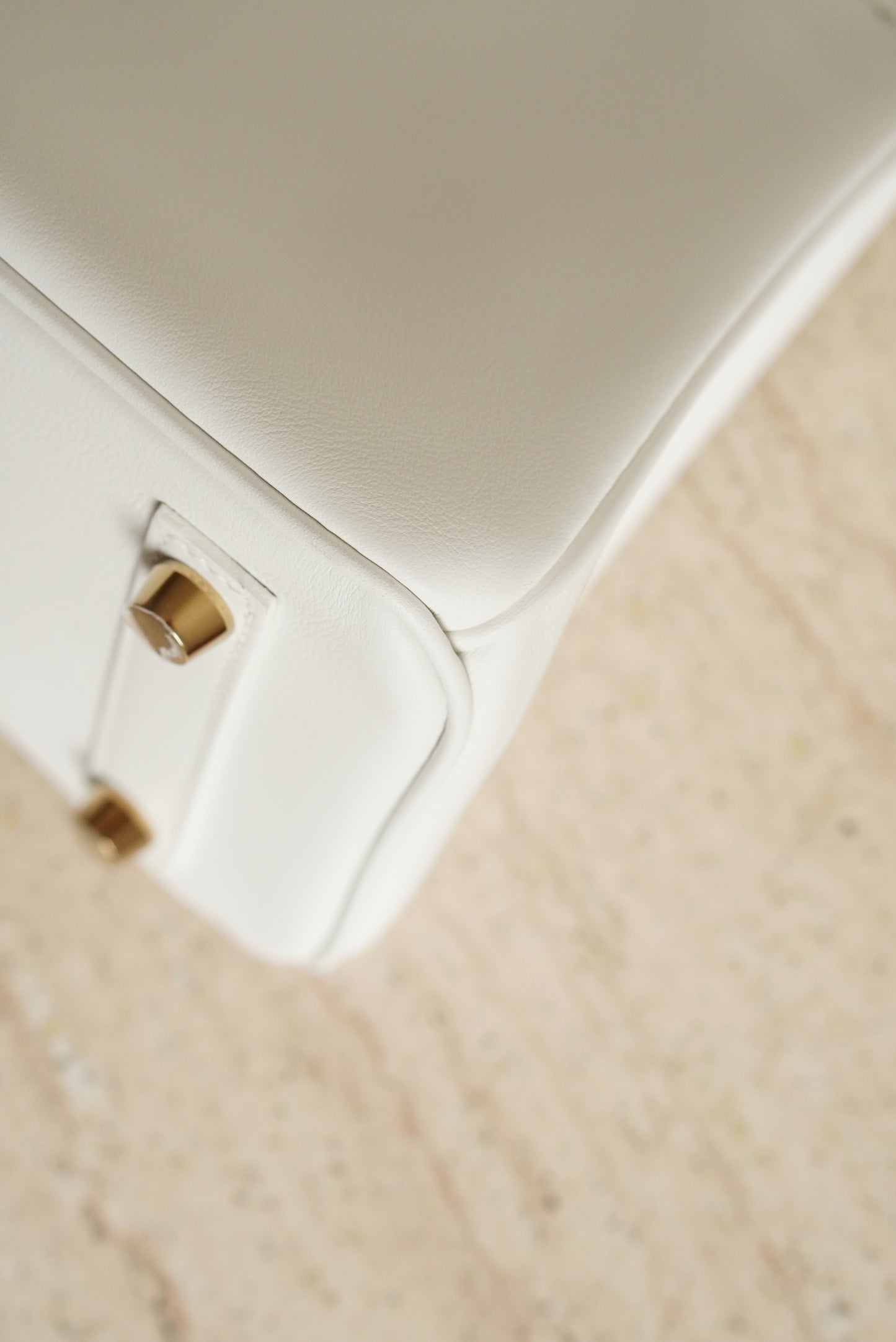HERMÈS BIRKIN 25 RETOURNE SWIFT | NEW WHITE
