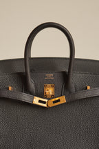 HERMÈS BIRKIN 25 RETOURNE TOGO | NOIR