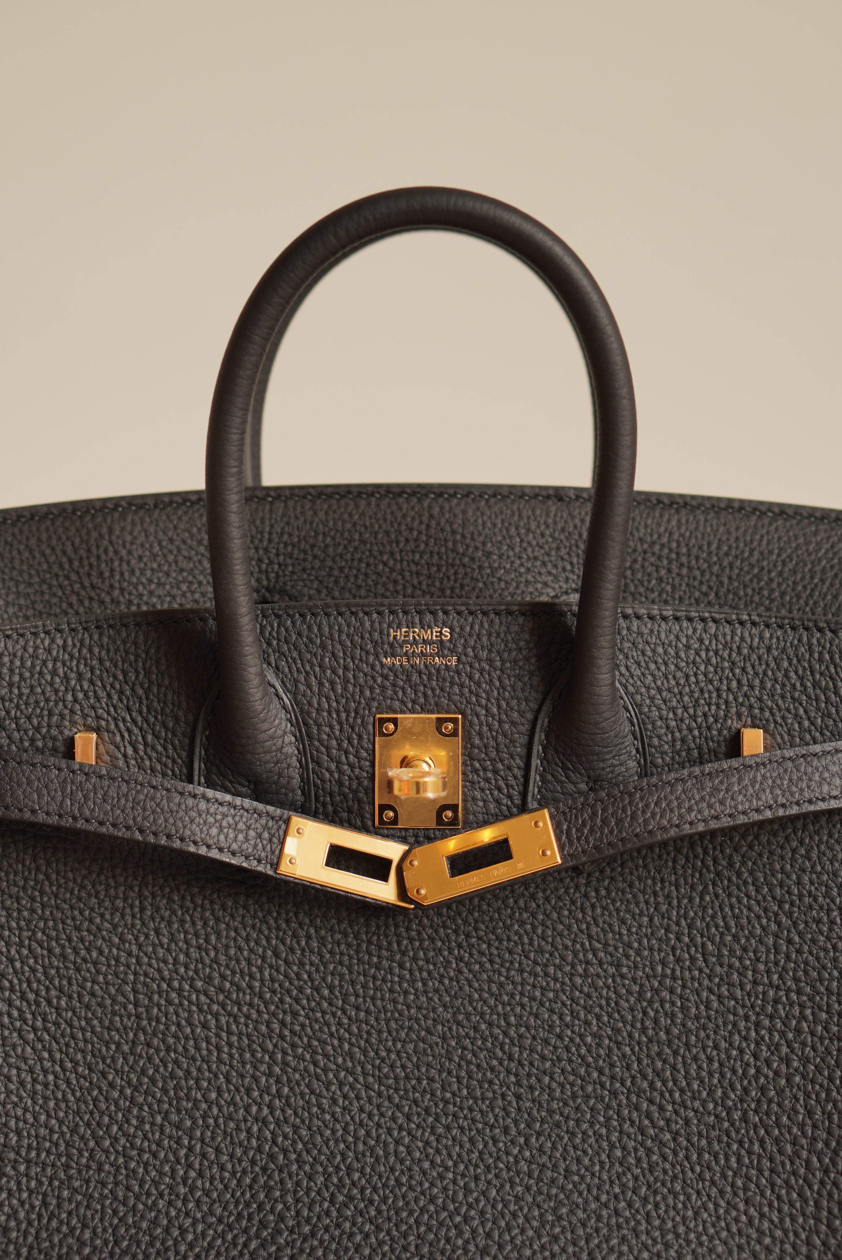 HERMÈS BIRKIN 25 RETOURNE TOGO | NOIR