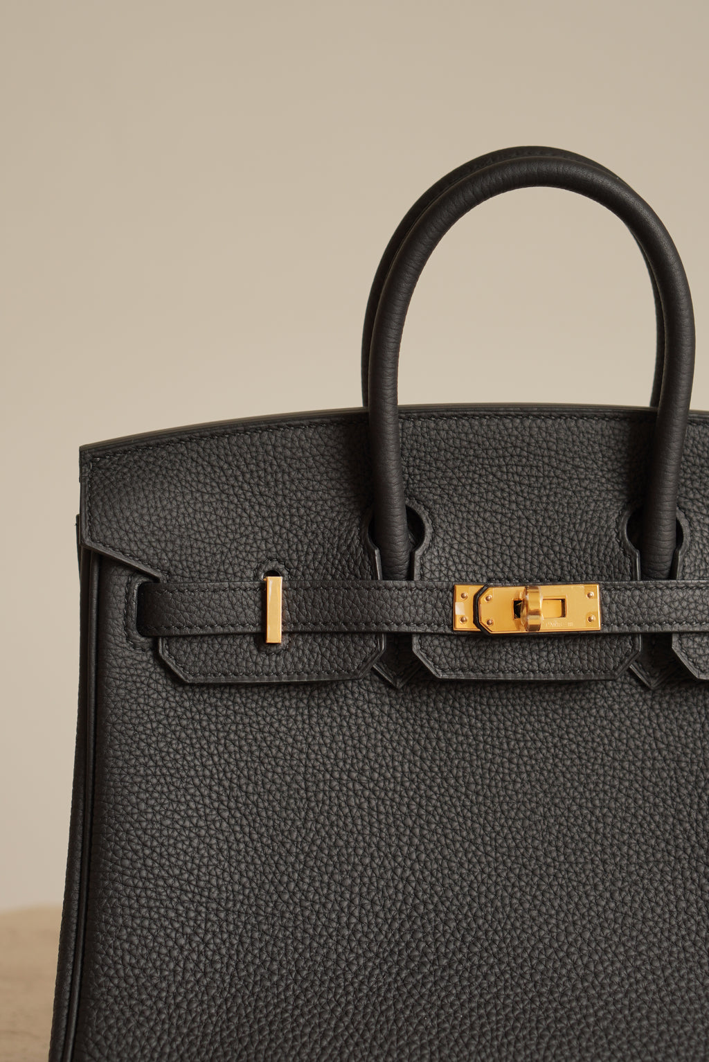 HERMÈS BIRKIN 25 RETOURNE TOGO | NOIR