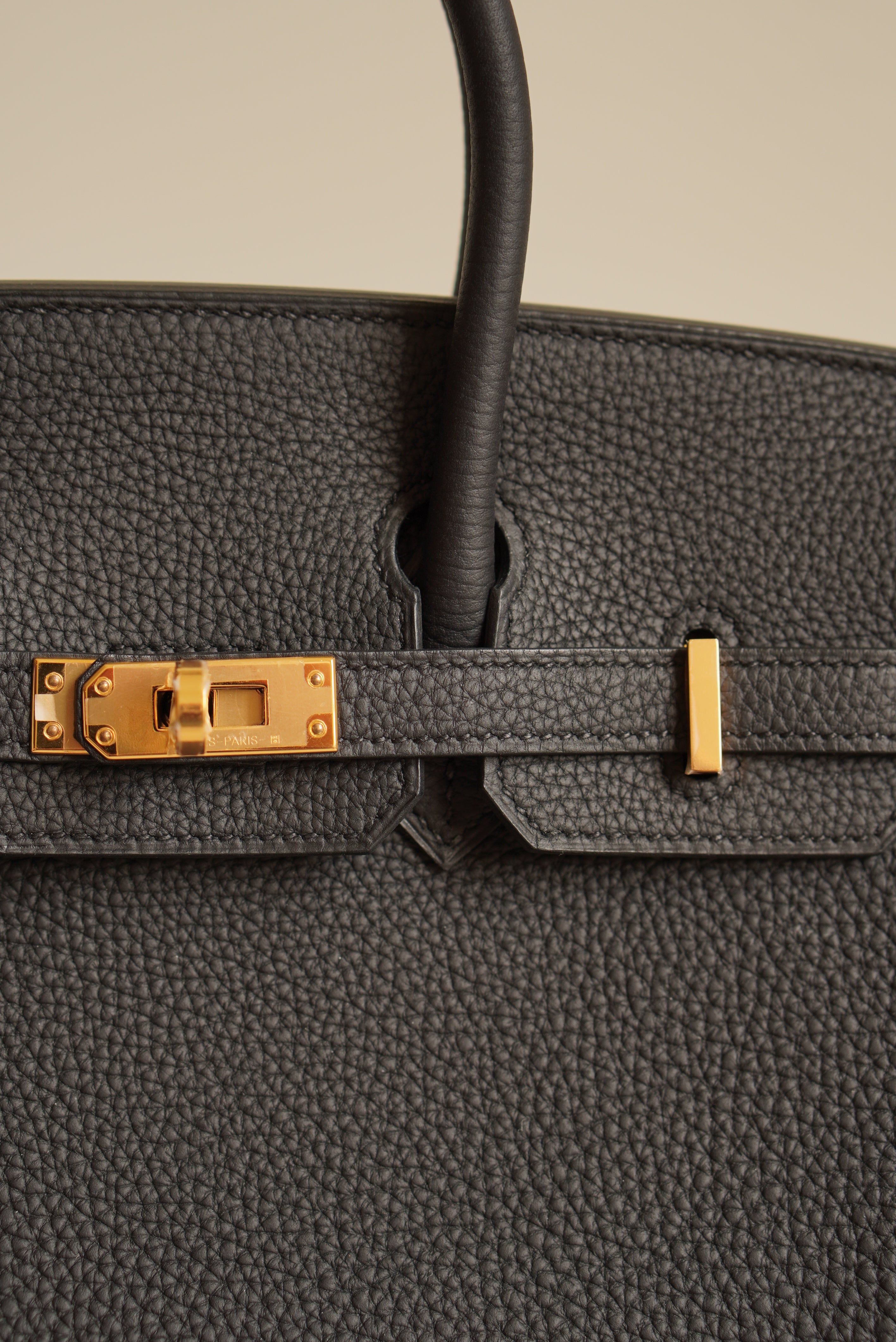 HERMÈS BIRKIN 25 RETOURNE TOGO | NOIR