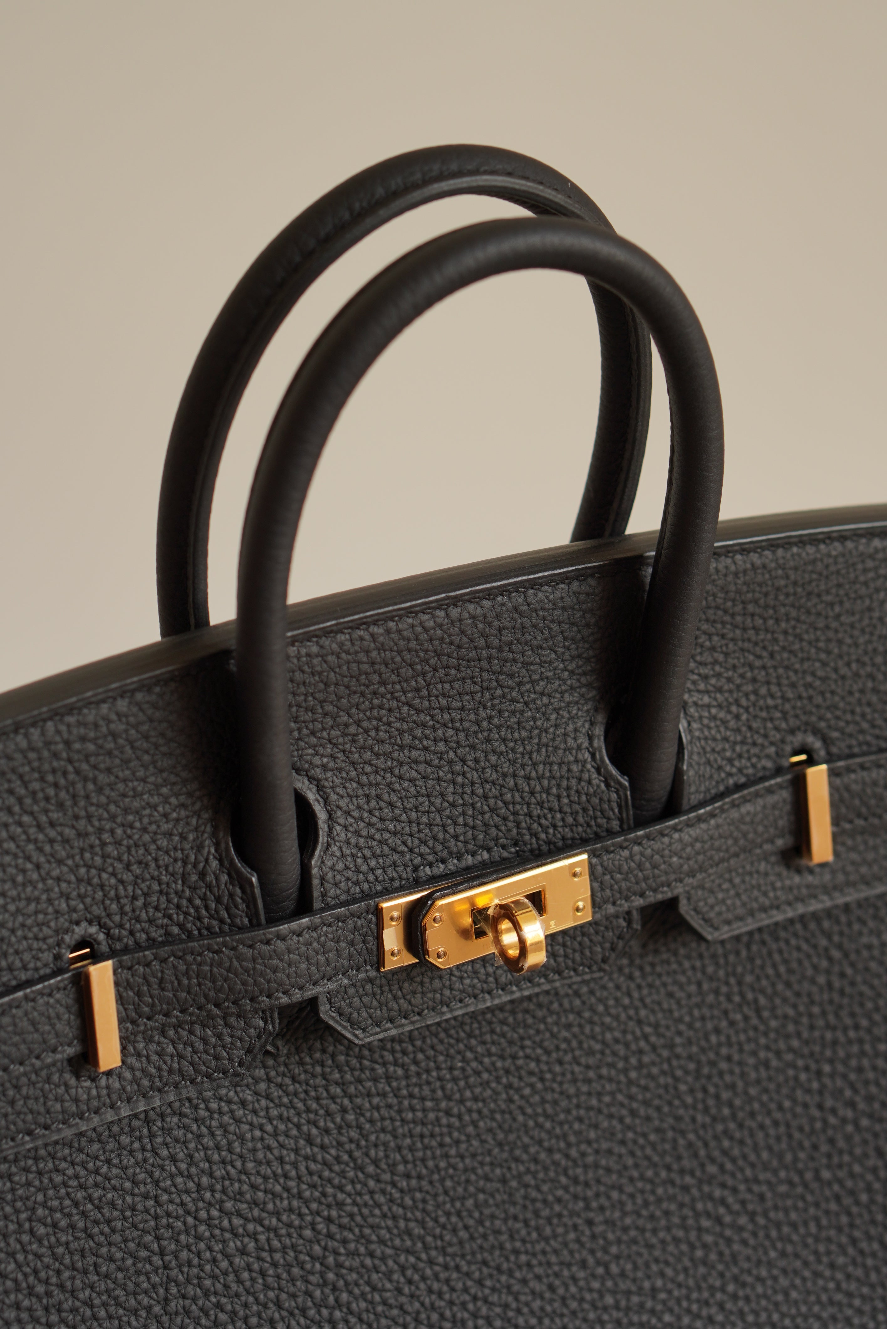 HERMÈS BIRKIN 25 RETOURNE TOGO | NOIR