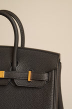 HERMÈS BIRKIN 25 RETOURNE TOGO | NOIR