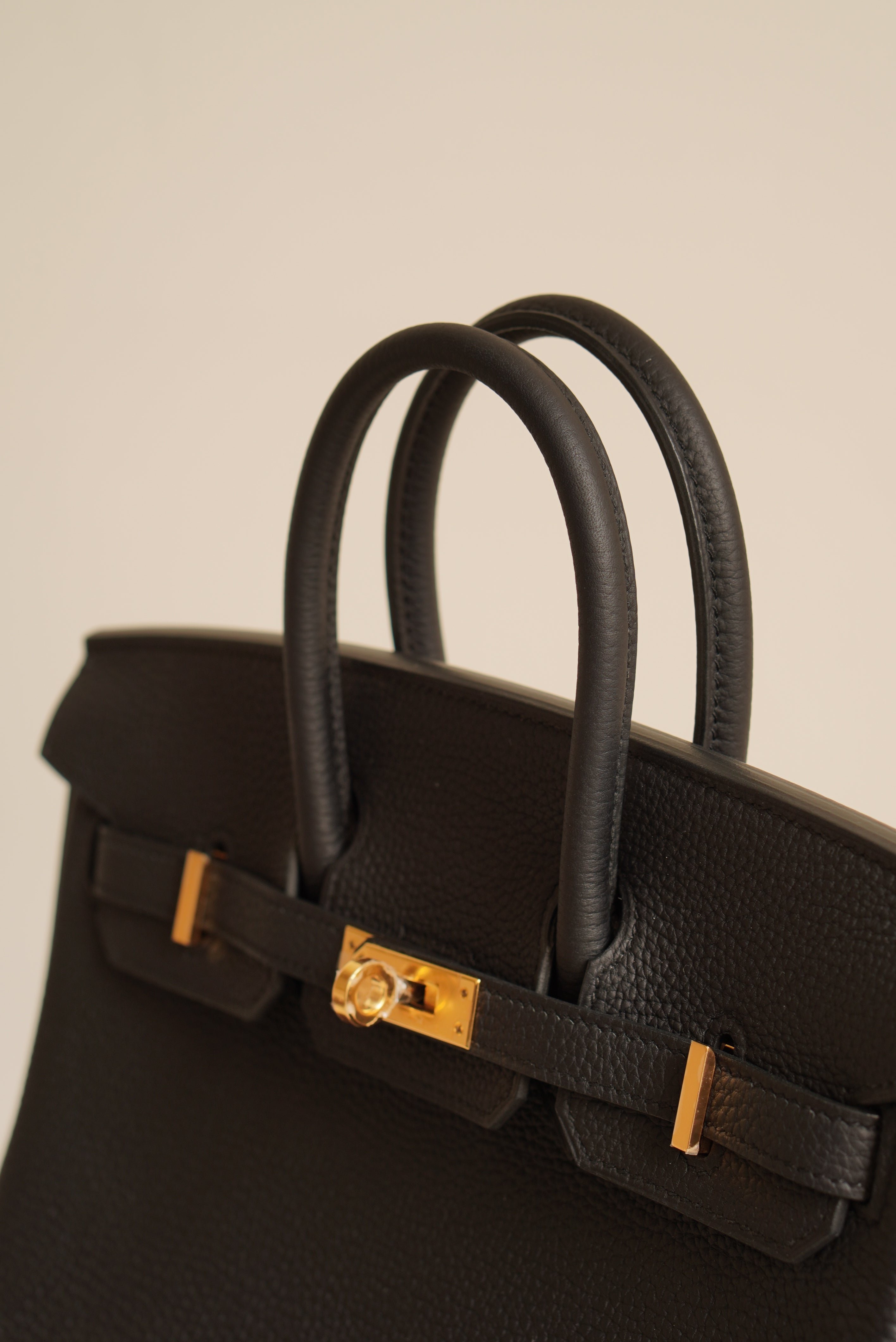 HERMÈS BIRKIN 25 RETOURNE TOGO | NOIR