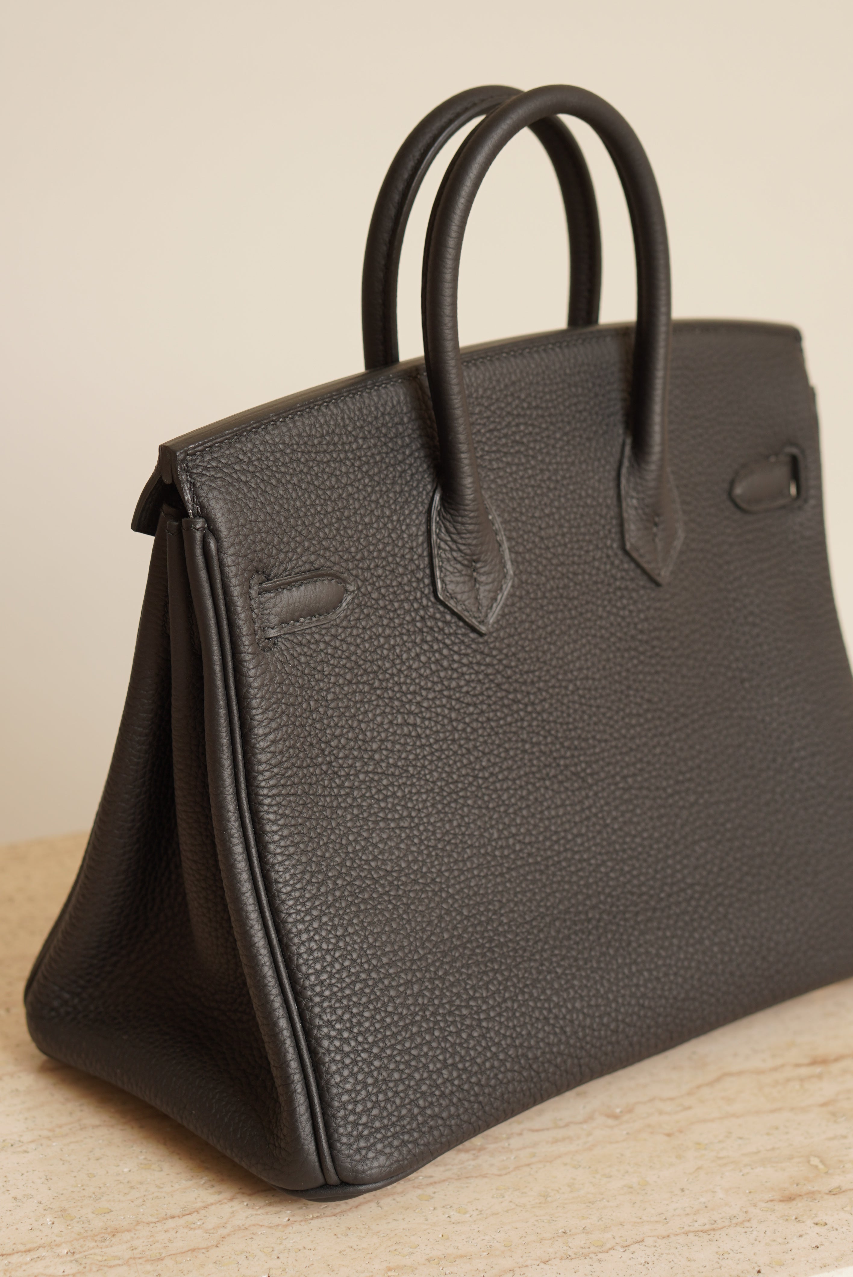 HERMÈS BIRKIN 25 RETOURNE TOGO | NOIR