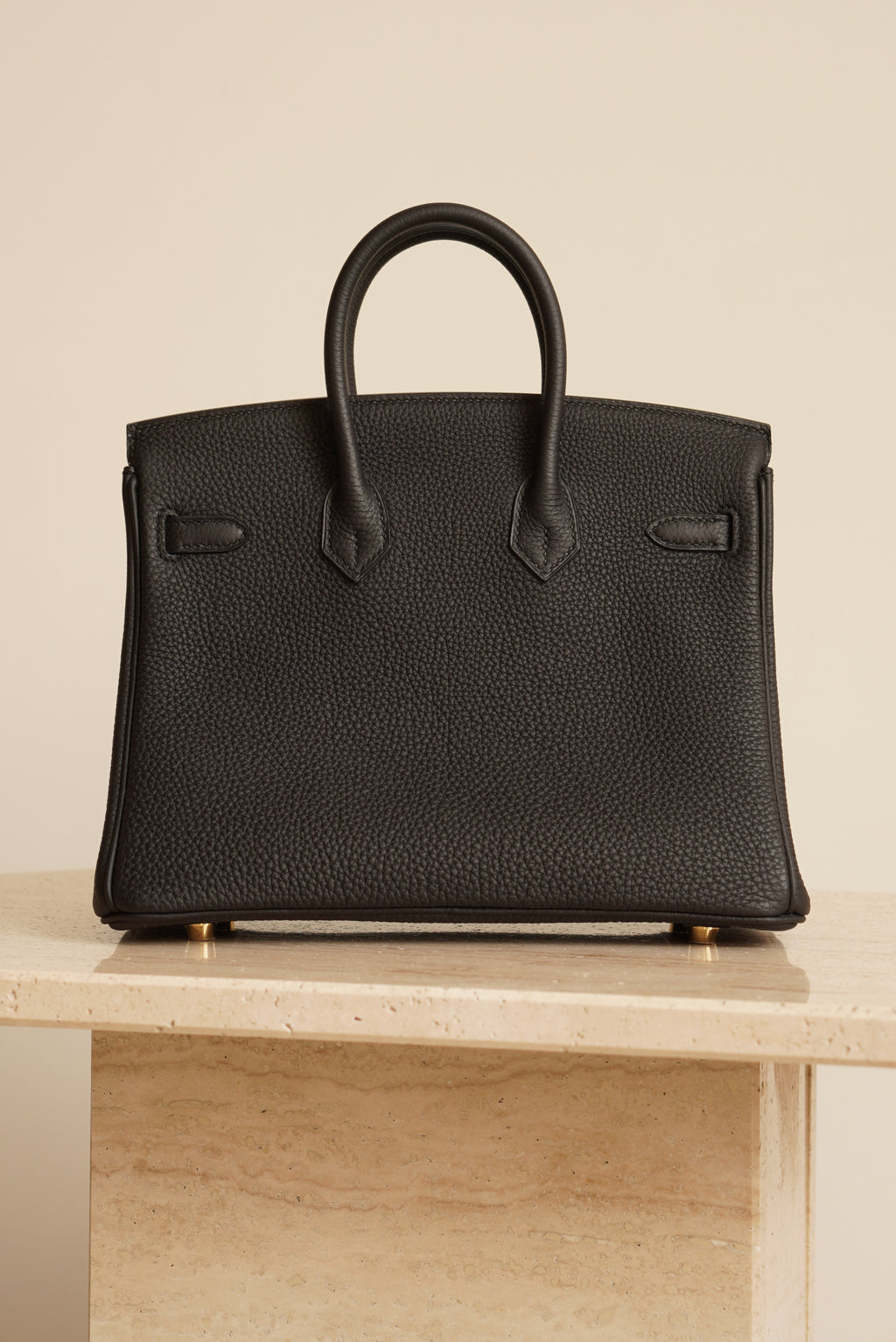 HERMÈS BIRKIN 25 RETOURNE TOGO | NOIR