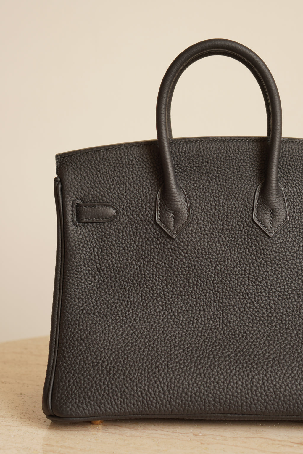 HERMÈS BIRKIN 25 RETOURNE TOGO | NOIR