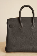 HERMÈS BIRKIN 25 RETOURNE TOGO | NOIR