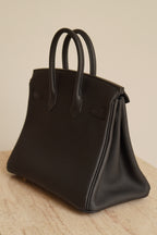 HERMÈS BIRKIN 25 RETOURNE TOGO | NOIR