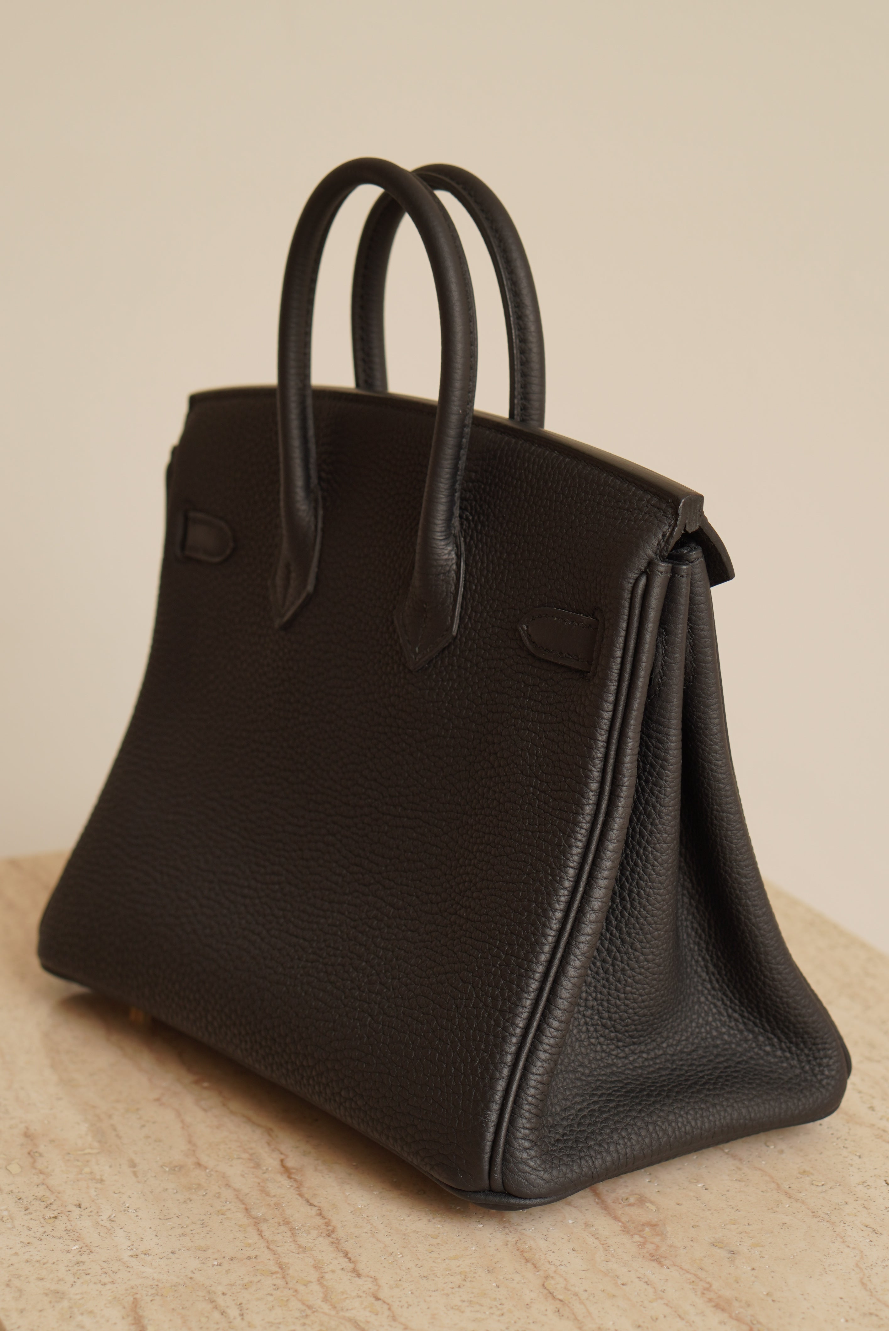 HERMÈS BIRKIN 25 RETOURNE TOGO | NOIR