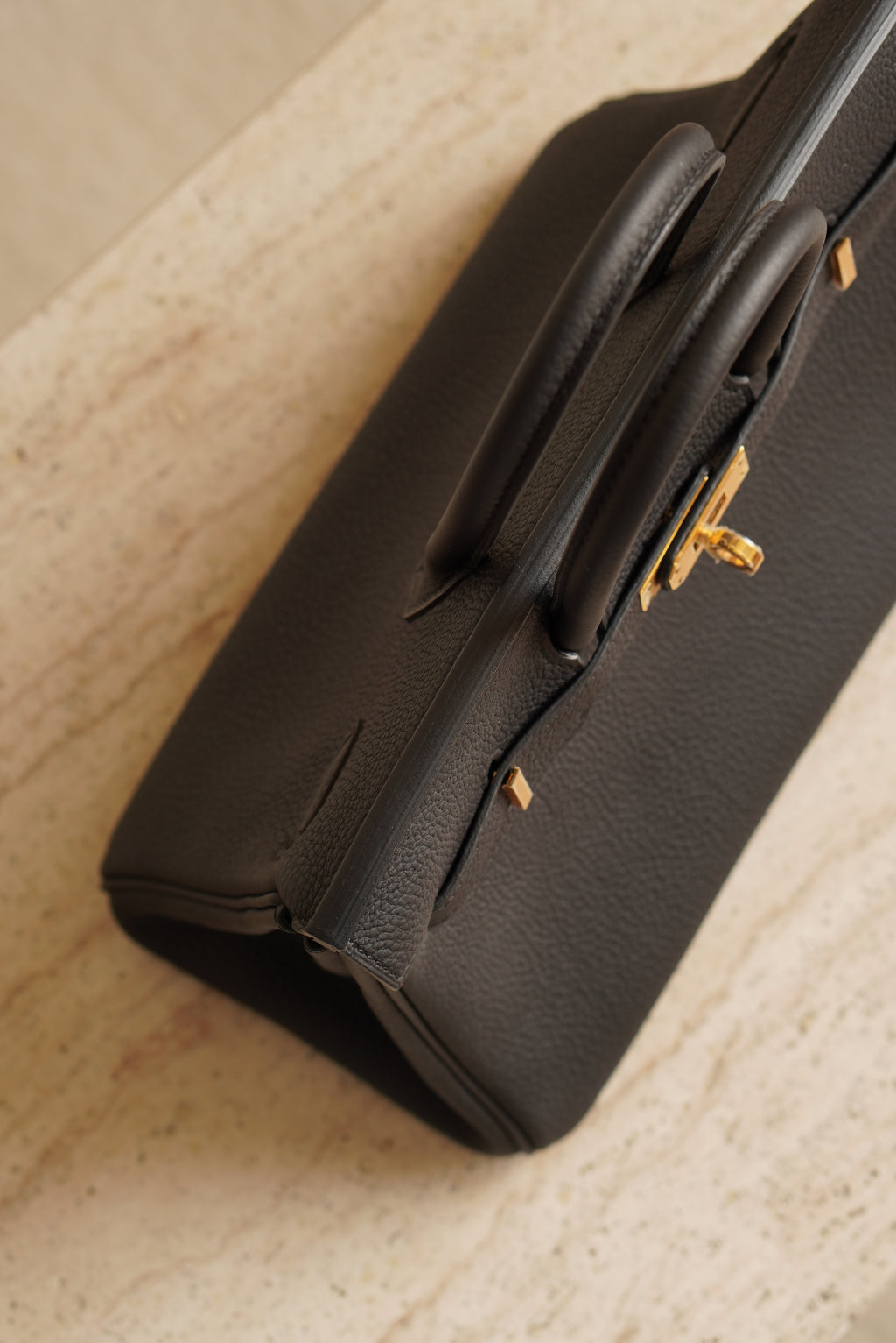 HERMÈS BIRKIN 25 RETOURNE TOGO | NOIR