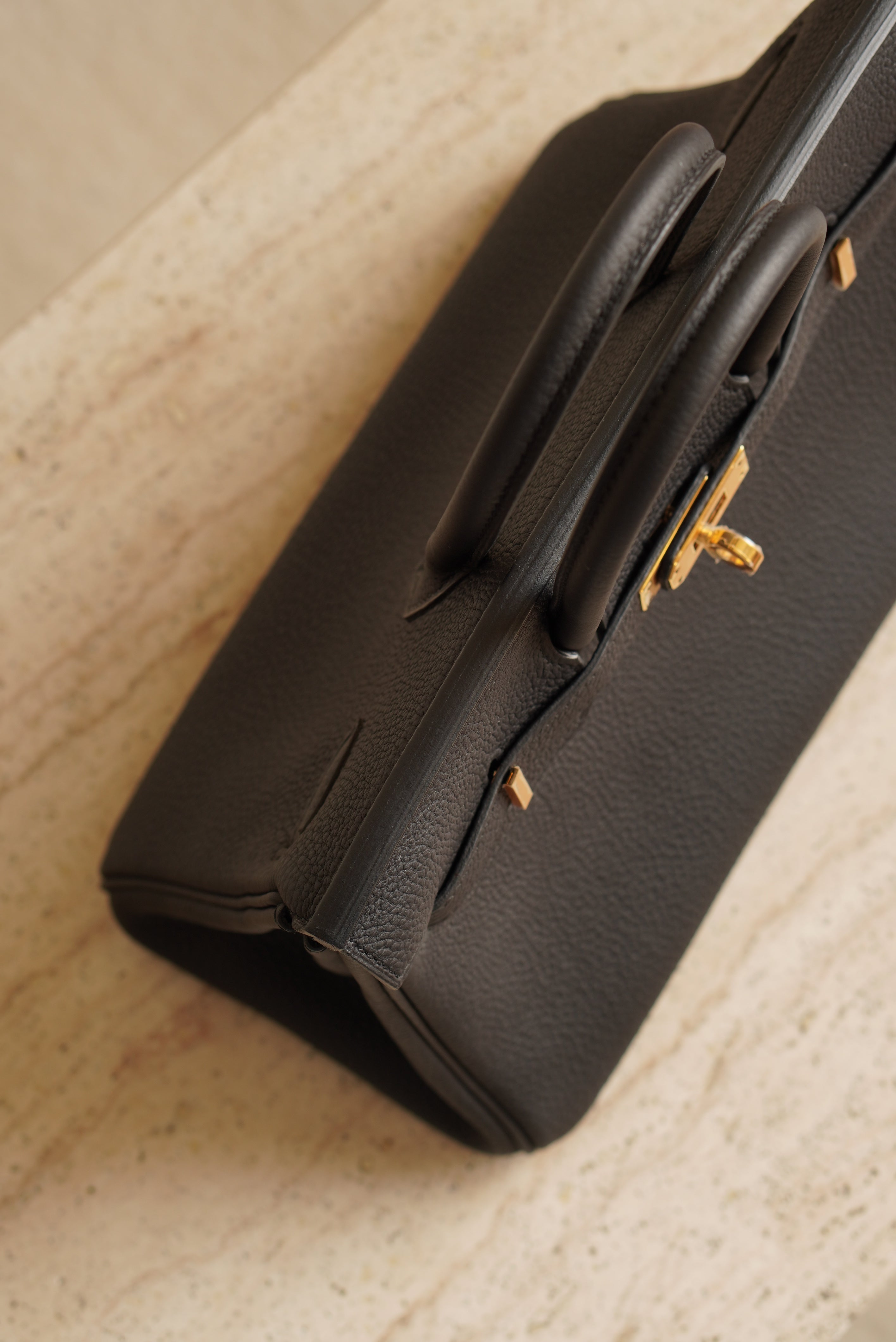 HERMÈS BIRKIN 25 RETOURNE TOGO | NOIR