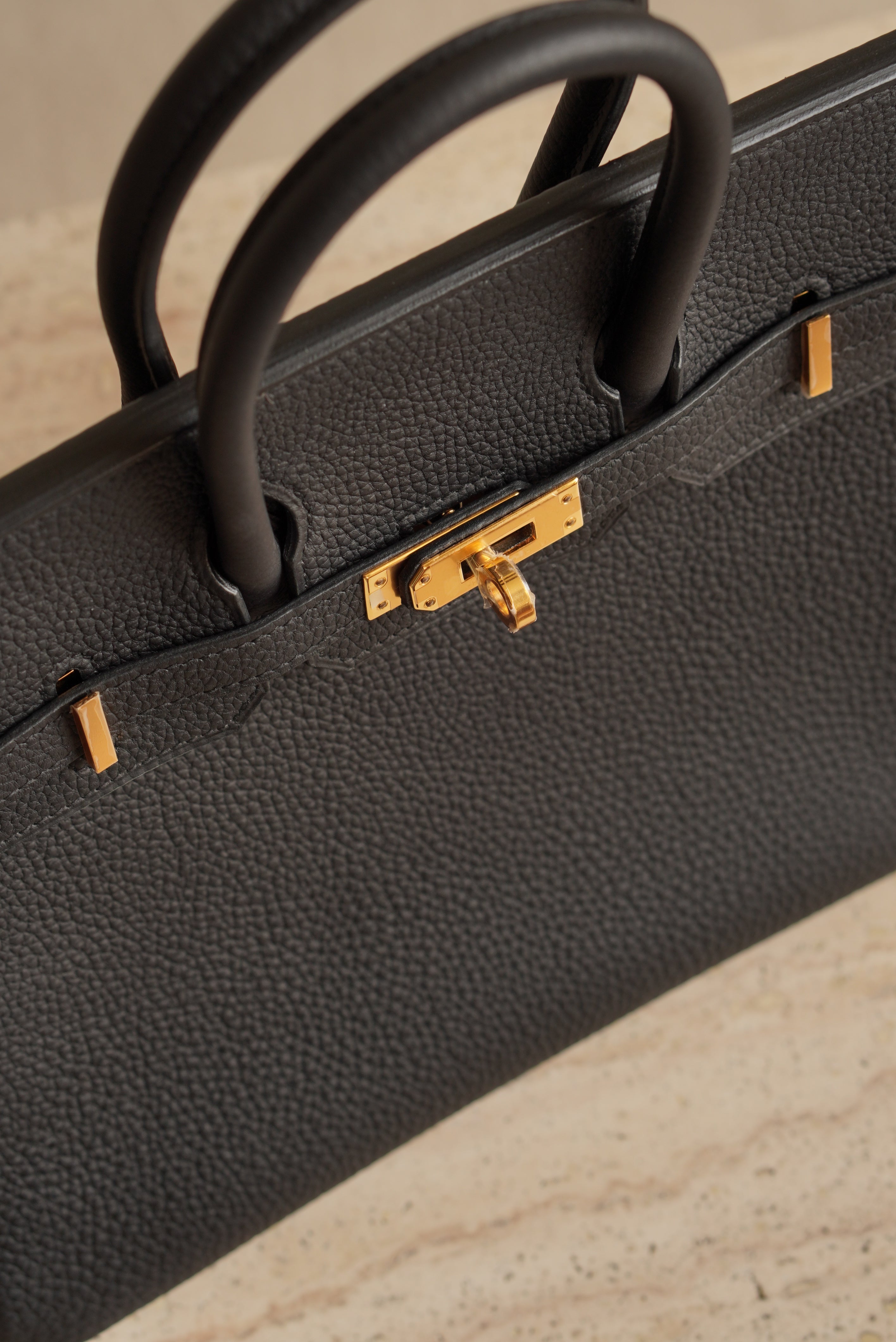 HERMÈS BIRKIN 25 RETOURNE TOGO | NOIR