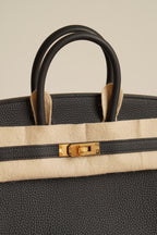 HERMÈS BIRKIN 25 RETOURNE TOGO | NOIR