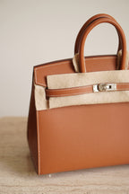 HERMÈS BIRKIN 25 SELLIER EPSOM | GOLD
