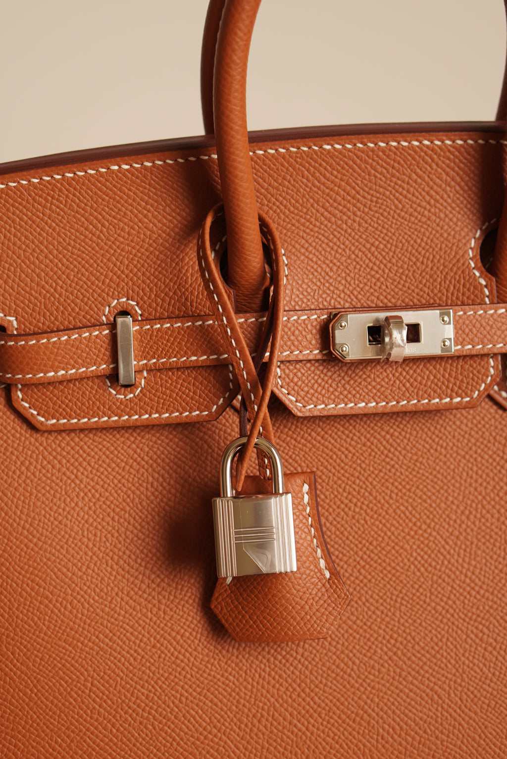 HERMÈS BIRKIN 25 SELLIER EPSOM | GOLD