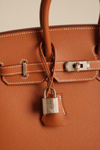 HERMÈS BIRKIN 25 SELLIER EPSOM | GOLD