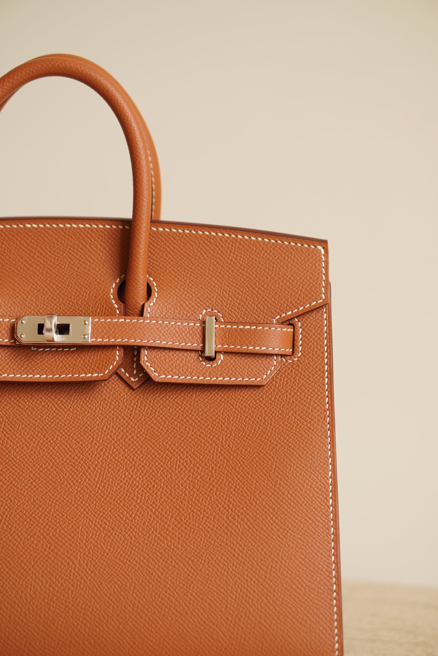 HERMÈS BIRKIN 25 SELLIER EPSOM | GOLD