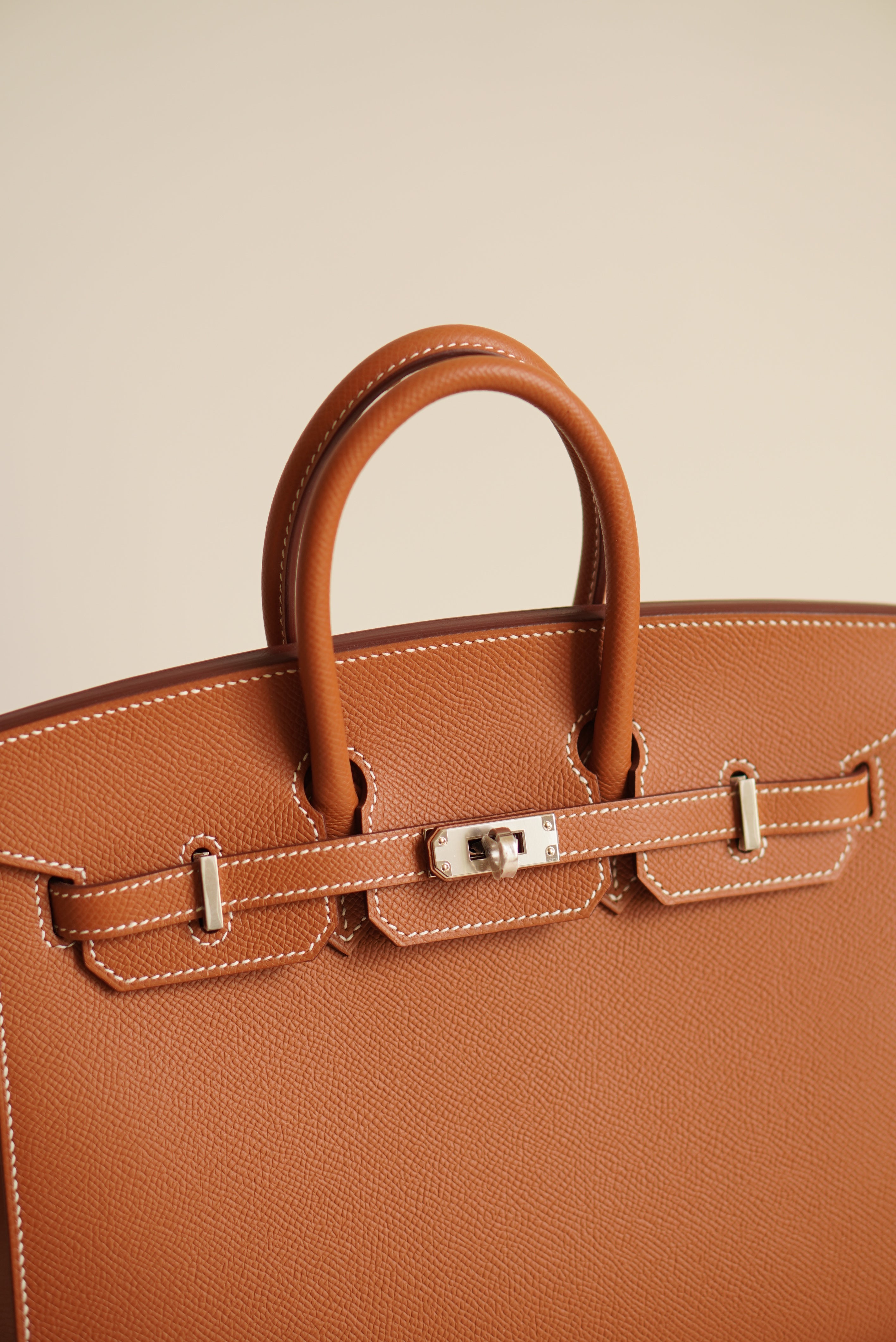 HERMÈS BIRKIN 25 SELLIER EPSOM | GOLD