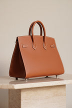 HERMÈS BIRKIN 25 SELLIER EPSOM | GOLD