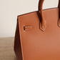 HERMÈS BIRKIN 25 SELLIER EPSOM | GOLD