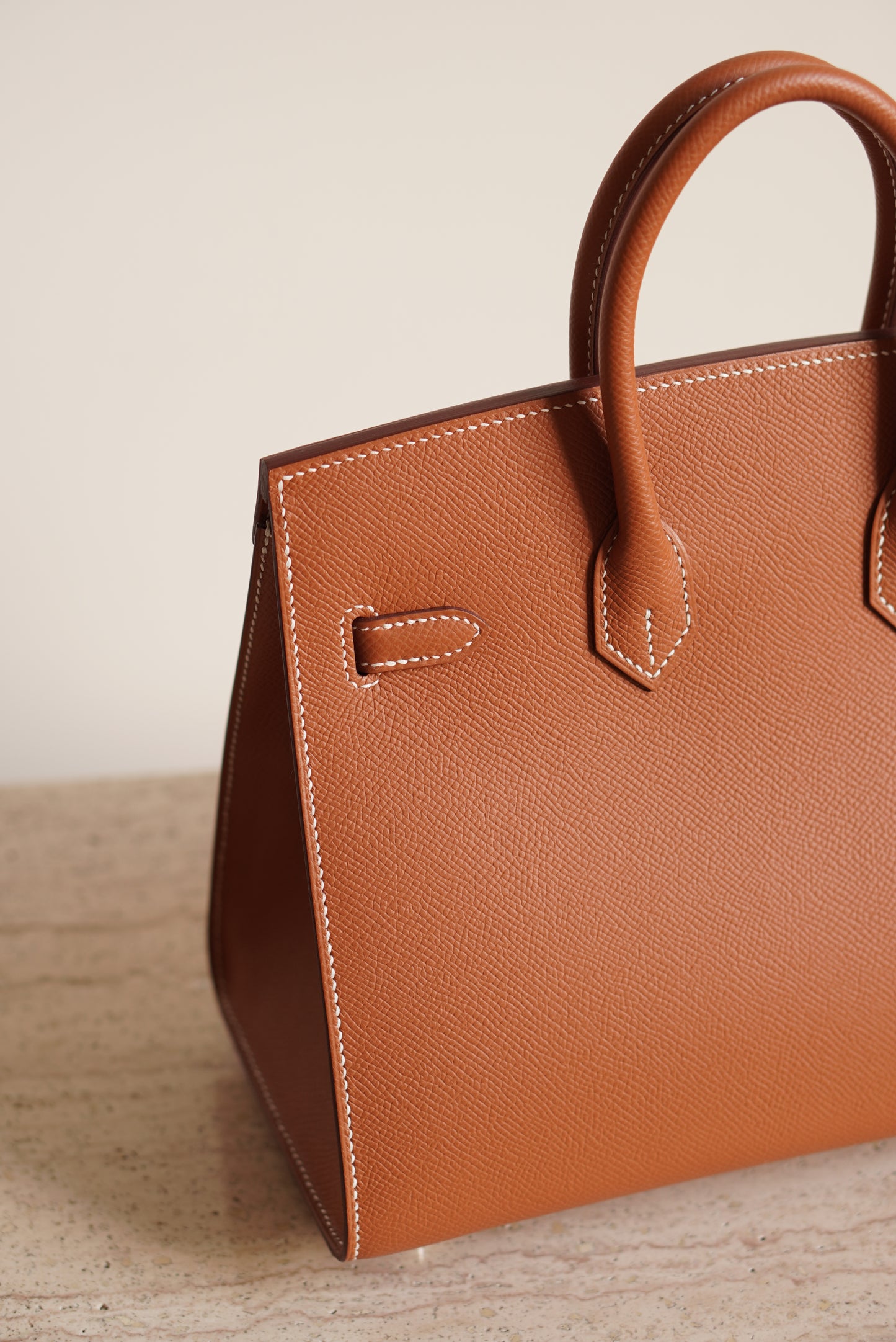 HERMÈS BIRKIN 25 SELLIER EPSOM | GOLD