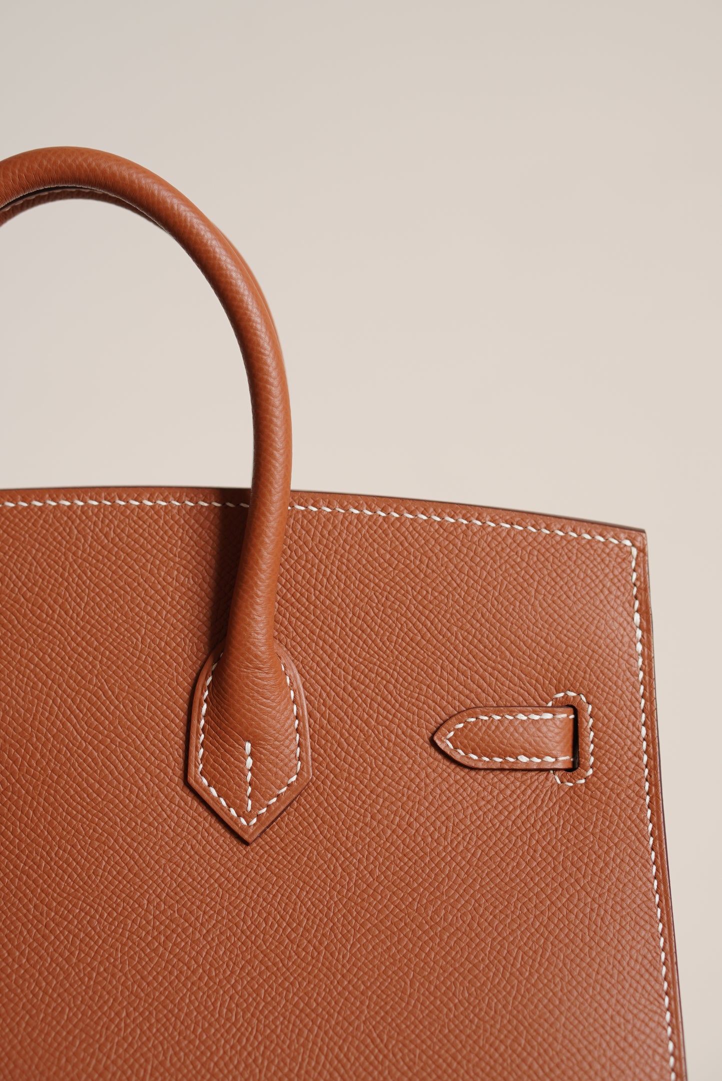 HERMÈS BIRKIN 25 SELLIER EPSOM | GOLD