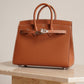 HERMÈS BIRKIN 25 SELLIER EPSOM | GOLD