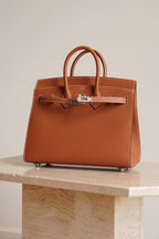 HERMÈS BIRKIN 25 SELLIER EPSOM | GOLD