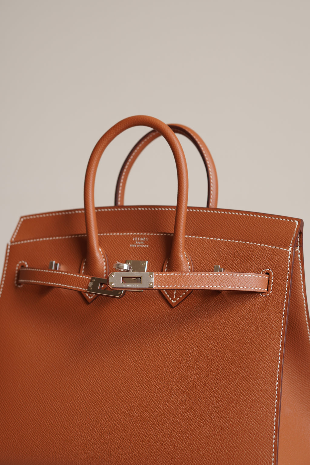 HERMÈS BIRKIN 25 SELLIER EPSOM | GOLD