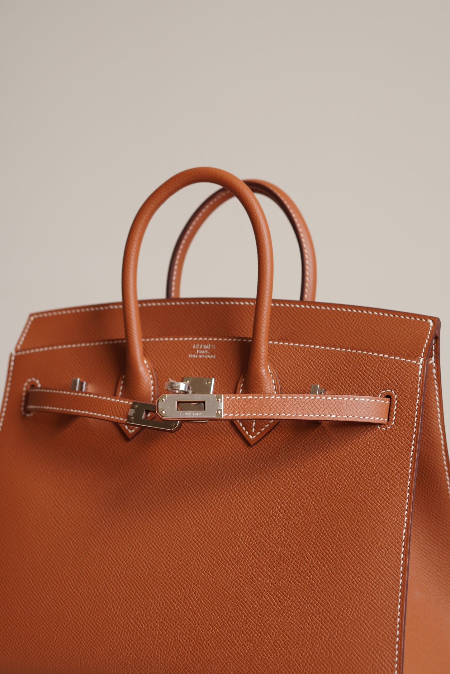 HERMÈS BIRKIN 25 SELLIER EPSOM | GOLD