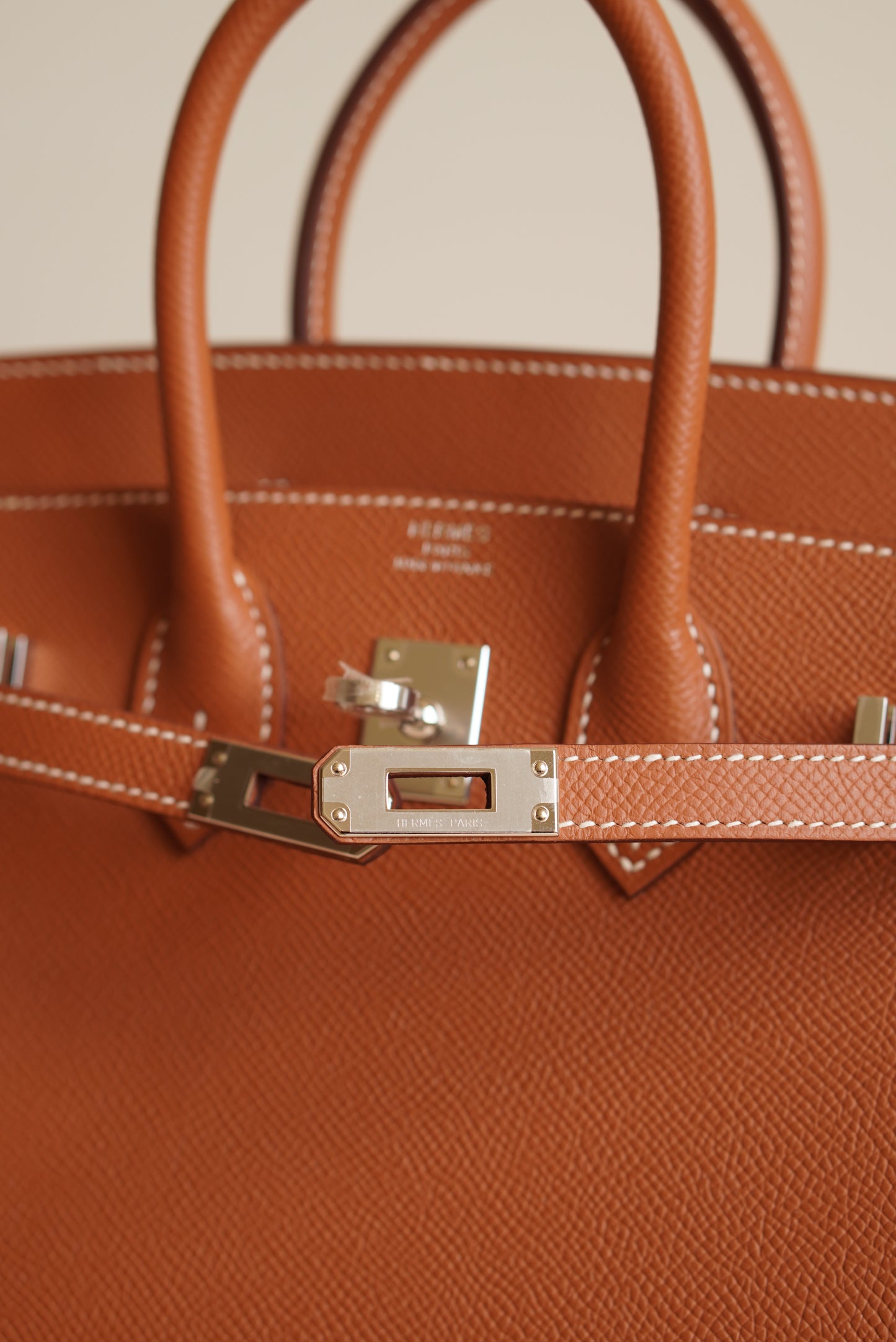 HERMÈS BIRKIN 25 SELLIER EPSOM | GOLD