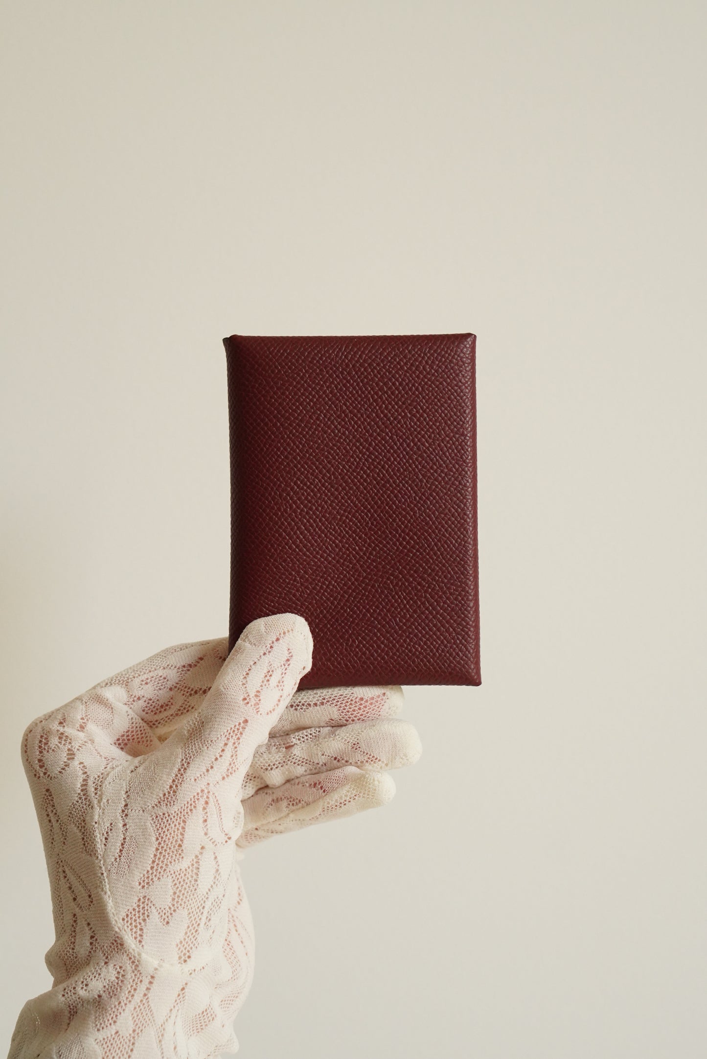 HERMÈS CALVI DUO CARD HOLDER | ROUGE H