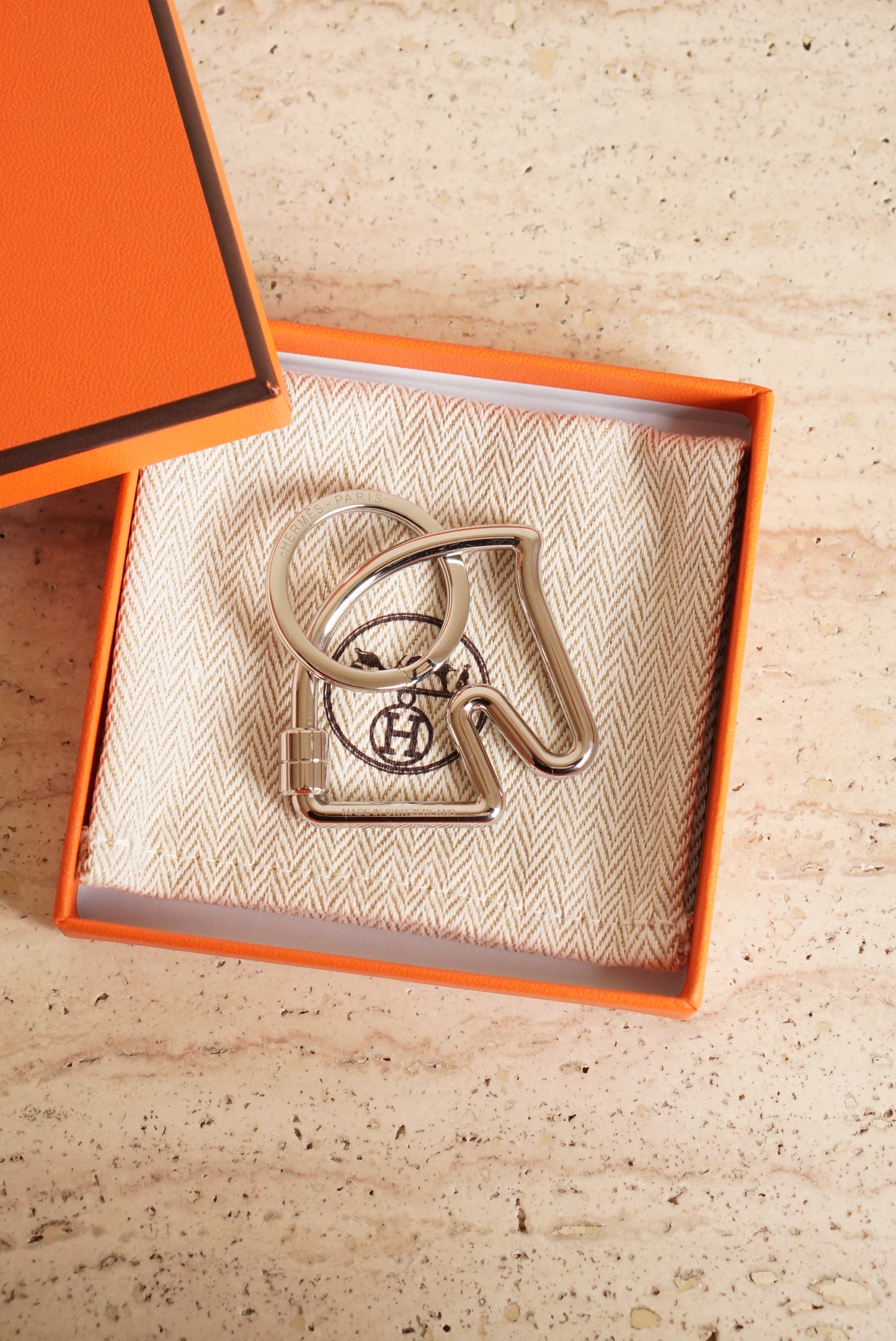 HERMÈS CHEVAL KEY RING