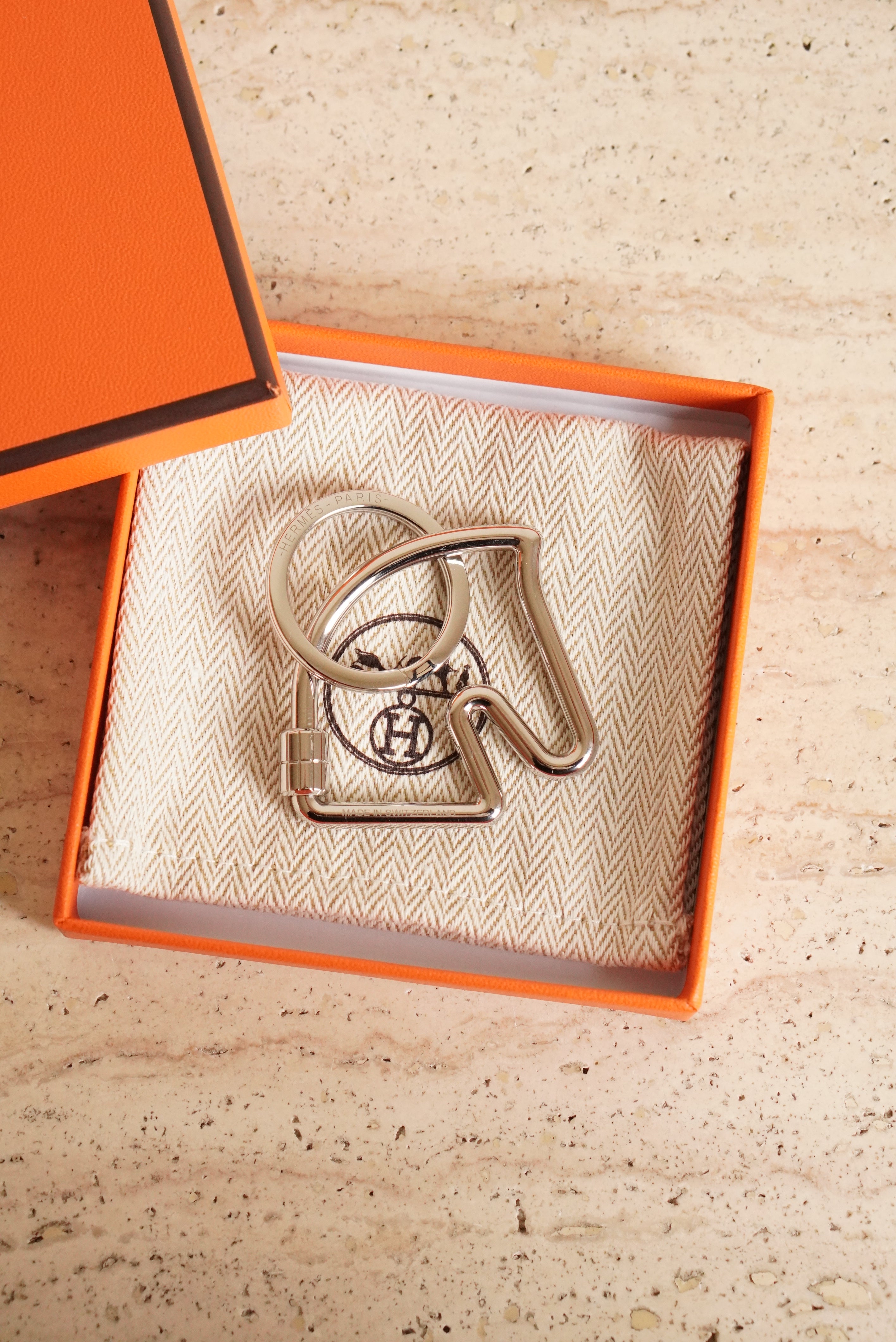 HERMÈS CHEVAL KEY RING